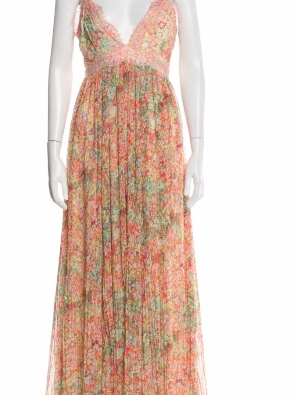 Rococo Sand floral lace maxi dress